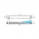 ANODE ZINC - PLAQUE 30/40CV