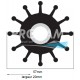 TURBINE SHERWOOD MOYEU CLAVETTE 12 PALES SANS JOINT