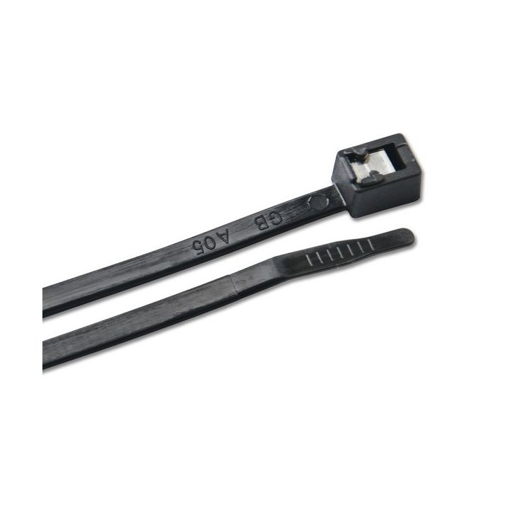 COLLIER NOIR SELF CUTTING 200MM (x50)