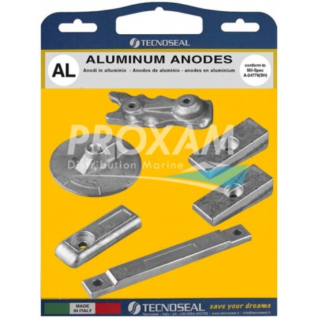 ANODES ALU - KIT MERCURY VERADO 350