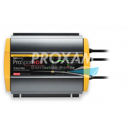 PROMARINER PROSPORTHD 12 GLOBAL BATTERY CHARGER (12V 12A  2 OUT)