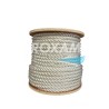 CORDAGE BLANC POLYESTER HAUTE TENACITE Ø10MM BOBINE 200M