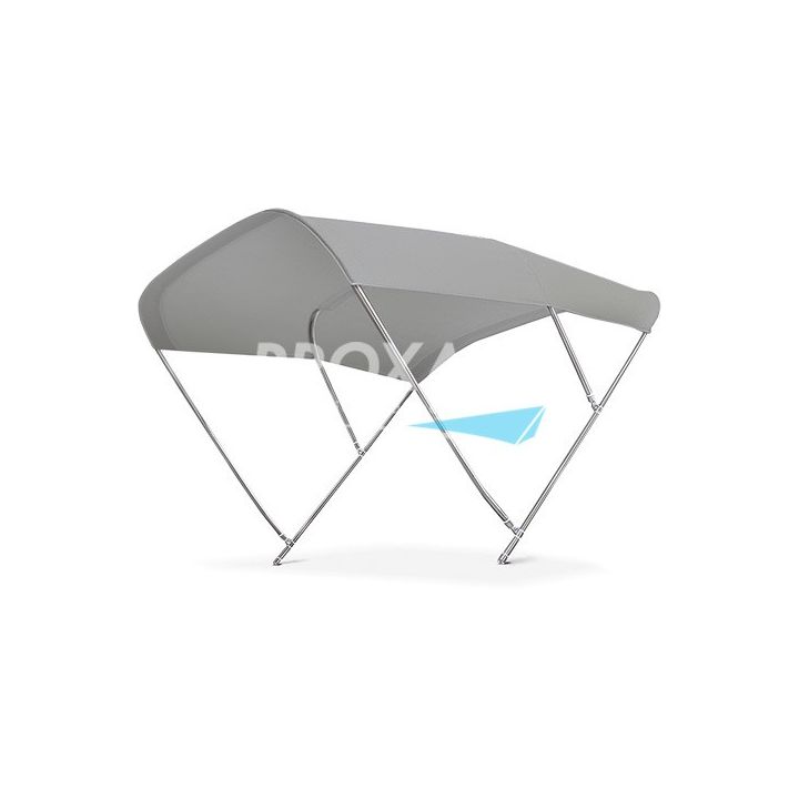 BIMINOX 3 ARC. 185x151x225CM GRIS