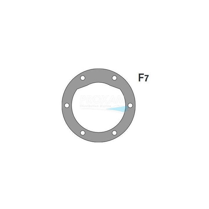 JOINT DE COUVERCLE 6 VIS POMPE JOHNSON TYPE F7