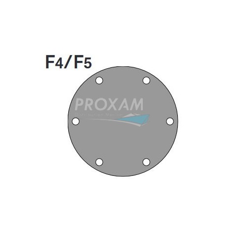 COUVERCLE 6 VIS POMPE JOHNSON F4/F5