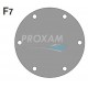 COUVERCLE 6 VIS POMPE JOHNSON F7 JOINT TORIQUE