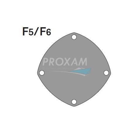 COUVERCLE 4 VIS POMPE JOHNSON F5/F6