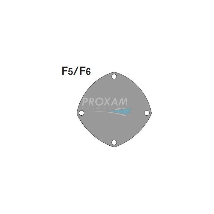 COUVERCLE 4 VIS POMPE JOHNSON F5/F6