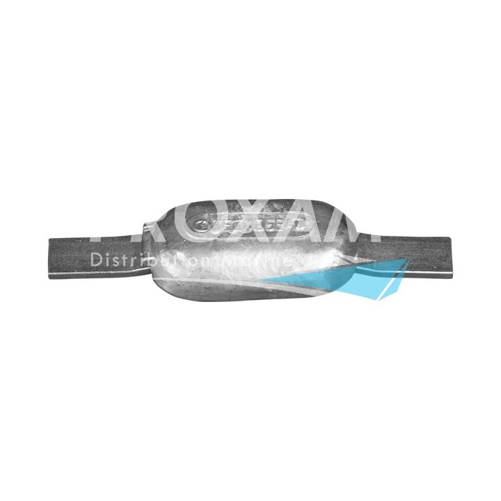 ANODE ZINC A SOUDER 100x60x18MM