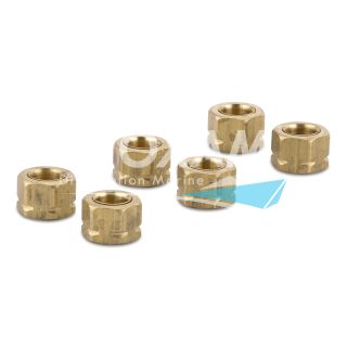 ECROU OLIVE 3/8 (x6)