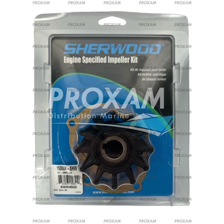 KIT TURBINE SHERWOOD MOYEU CLAVETTE 12 PALES