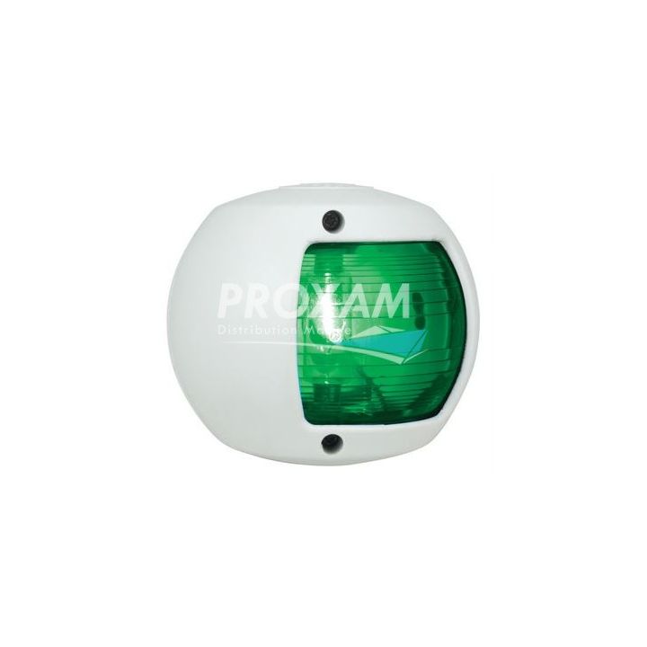 FEU DE NAVIGATION, INCANDESCENT, BLANC TRIBORD VERT