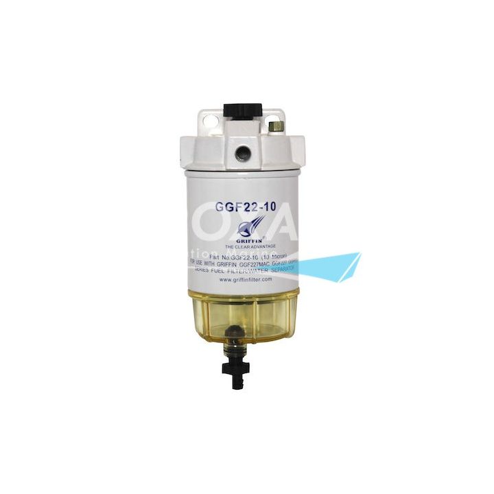 FILTRE COMPLET AVEC BOL PLASTIQUE 227L/H