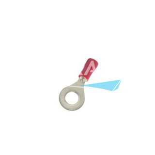 COSSE RONDE PRE-ISOLEE ROUGE TROU DE 5,3 (BOITE DE 100)