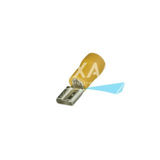 CLIPS PRE-ISOLE JAUNE L 6,3 (BOITE DE 50)