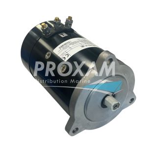 MOTEUR DE GUINDEAU 12V 1700W ø127 3 BORNES BRIDE TRIANGULAIRE