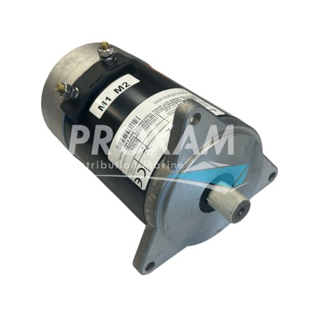 MOTEUR DE GUINDEAU 12V 700W ø114 3 BORNES BRIDE TRIANGULAIRE