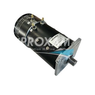 MOTEUR DE GUINDEAU 24V 2700W ø150 3 BORNES BRIDE CARRE