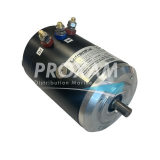 MOTEUR DE GUINDEAU 12V 1000W ø114 3 BORNES BRIDE CIRCULAIRE