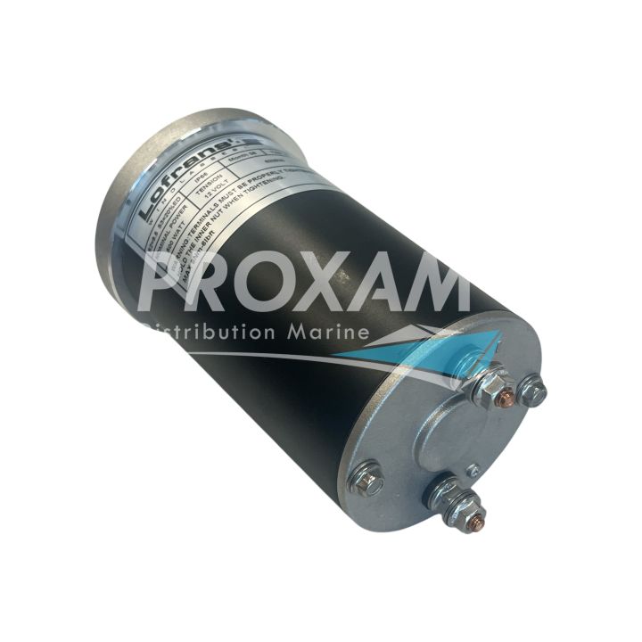 MOTEUR DE GUINDEAU 12V 500W ø82 2 BORNES BRIDE CIRCULAIRE