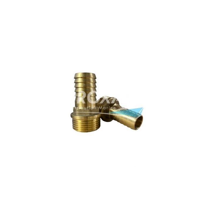 RACCORD LAITON DROIT 3/4'' Ø16MM