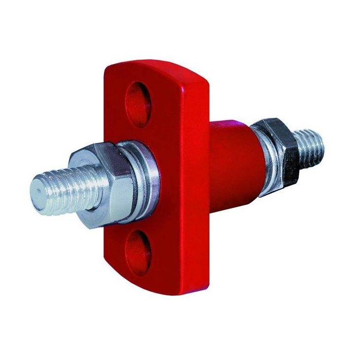 CONNECTEUR PASSE CLOISON ROUGE 200A Ø8MM