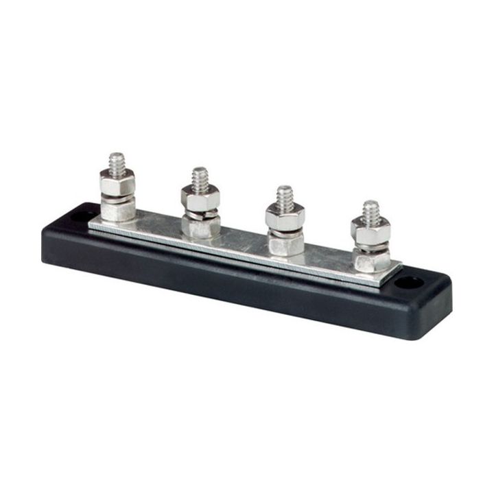 BUS 4 GOUJONS Ø6MM 150A 153x32MM