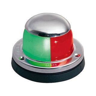 FEU DE NAVIGATION BICOLORE FINITION INOX