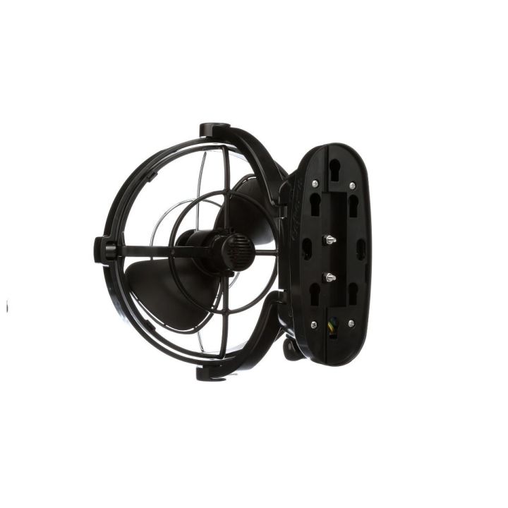 VENTILATEUR CAFRAMO 12/24V - SIROCCO II NOIR