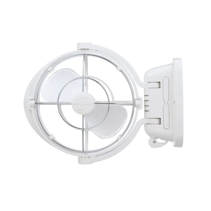 VENTILATEUR CAFRAMO 12/24V - SIROCCO II BLANC