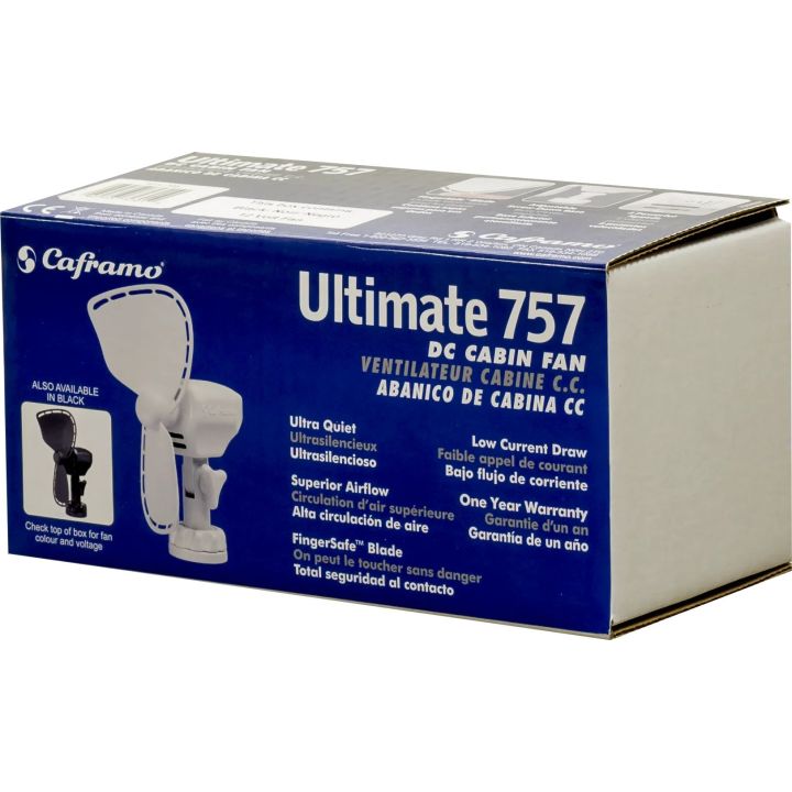 VENTILATEUR CAFRAMO 12V - ULTIMATE BLANC