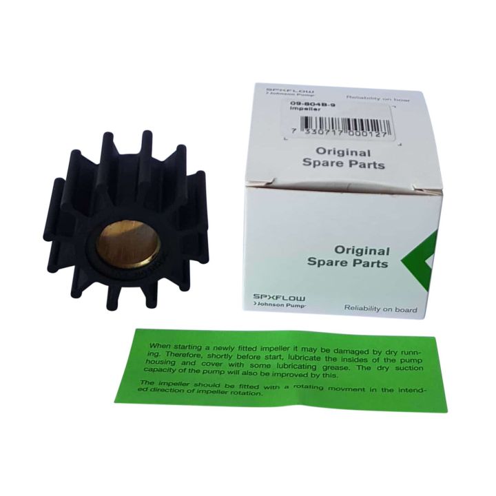 TURBINE JOHNSON F5 NITRILE MOYEU CLAVETTE 12 PALES 