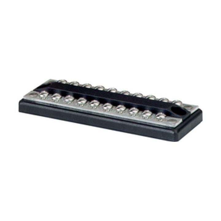DUALBUS 100A 2x10 VIS 128x46MM