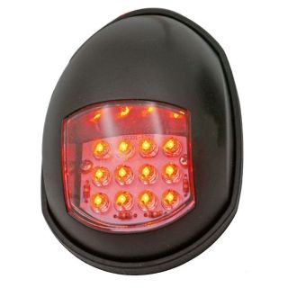 FEU DE NAVIGATION NOIR, LED, VERT & ROUGE (X2)