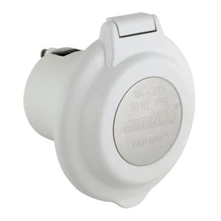 SOCLE MALE PLASTIQUE ROND 16A 230V