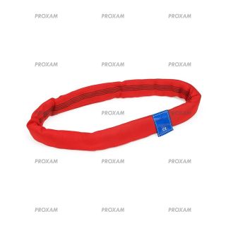 ELINGUE DE LEVAGE RONDE CHARGE 4 A 5T - ROUGE
