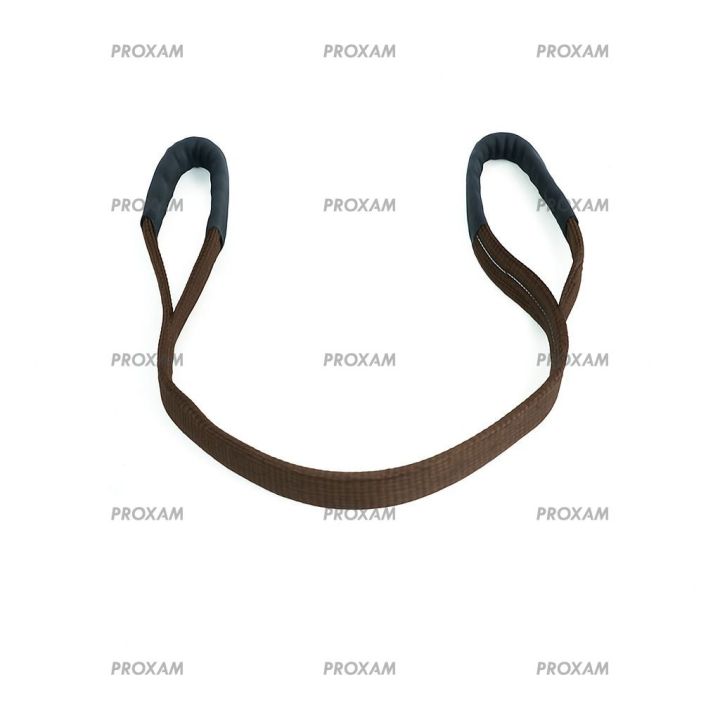 SANGLE DE LEVAGE CHARGE 4.8 A 6T, L10M - MARRON
