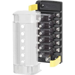 BOITIER 6 DISJONCTEURS AVEC BUS DE MASSE 170x71MM