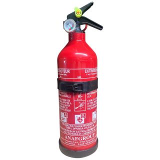 EXTINCTEUR A POUDRE 1KG AVEC MANOMETRE
