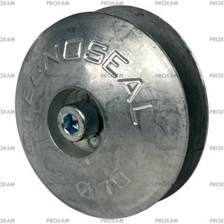 ANODE ZINC - ROSACE Ø70MM (LA PAIRE) 0.4KG