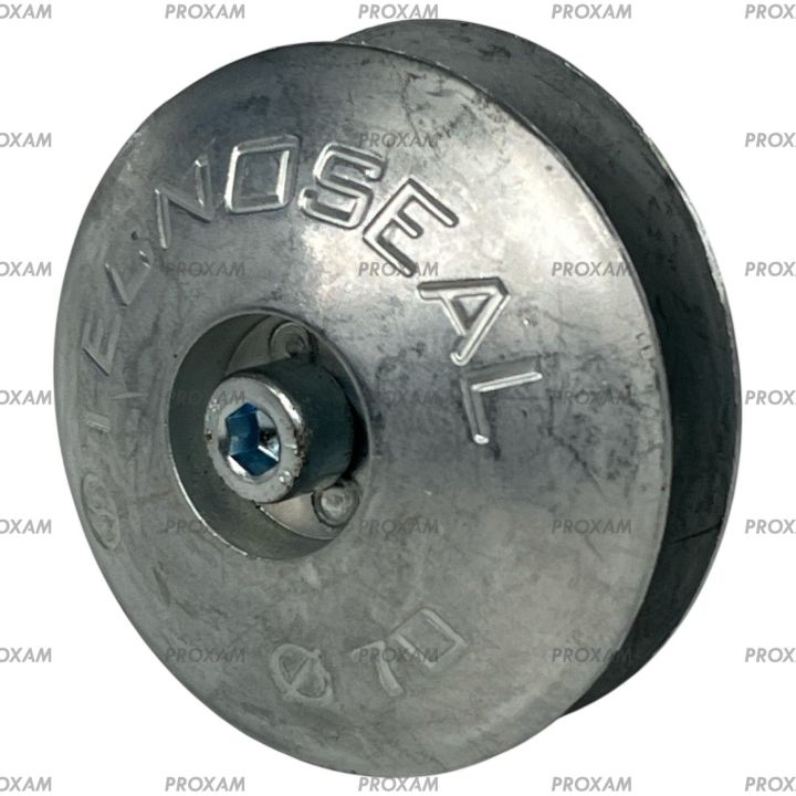 ANODE ZINC - ROSACE Ø70MM (LA PAIRE) 0.4KG