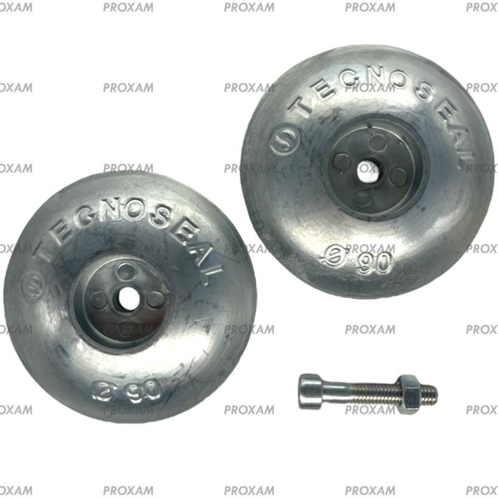 ANODE ZINC - ROSACE Ø90MM (LA PAIRE) 0.84KG
