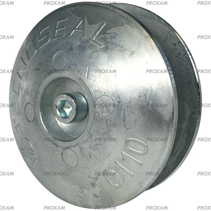 ANODE ZINC - ROSACE Ø110MM (LA PAIRE) 1.4KG