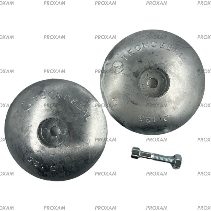 ANODE ZINC - ROSACE Ø125MM (LA PAIRE) 2KG