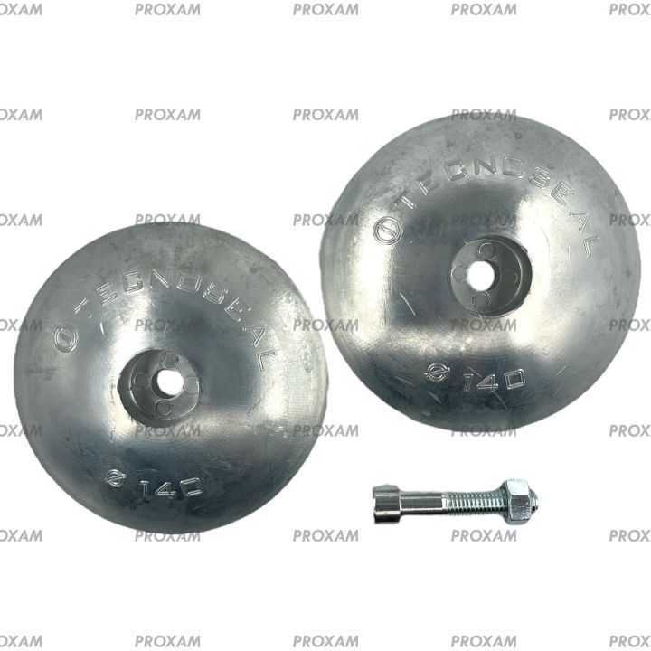 ANODE ZINC - ROSACE Ø140MM (LA PAIRE) 2.9KG