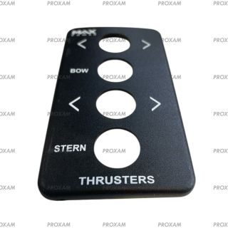 FAÇADE DE COMMANDE DOUBLE PROULSEUR MAX POWER - NOIR