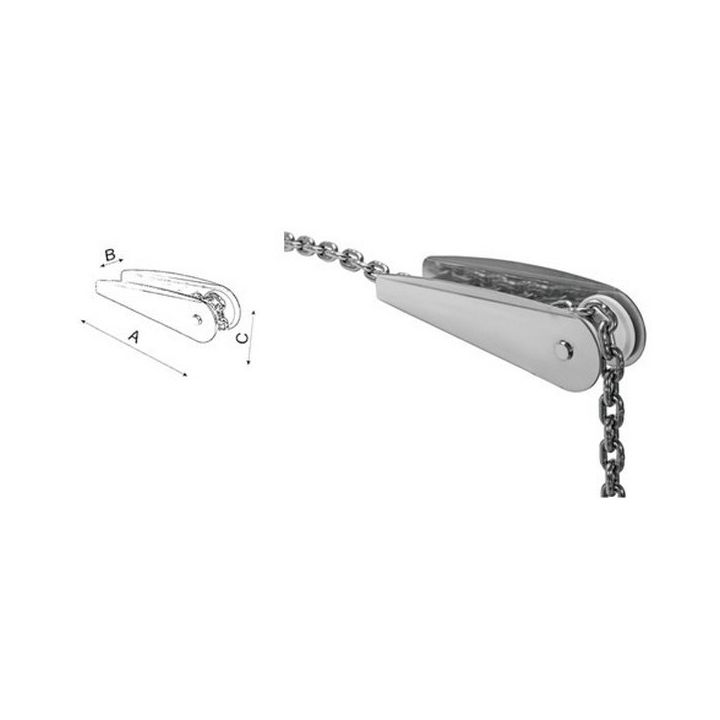 DAVIER FIXE UNIVERSEL LONG - 150x50x65MM