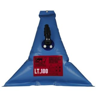 RESERVOIR EAU DOUCE SOUPLE TRIANGULAIRE 100L - 1100x1100x250MM