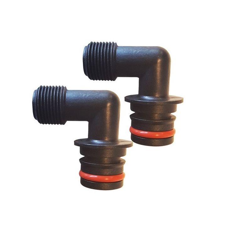 RACCORD 3/8'' 90°