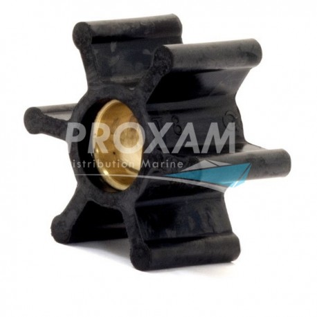 TURBINE SPX F4 NITRILE MOYEU AVEC AXE 6 PALES 